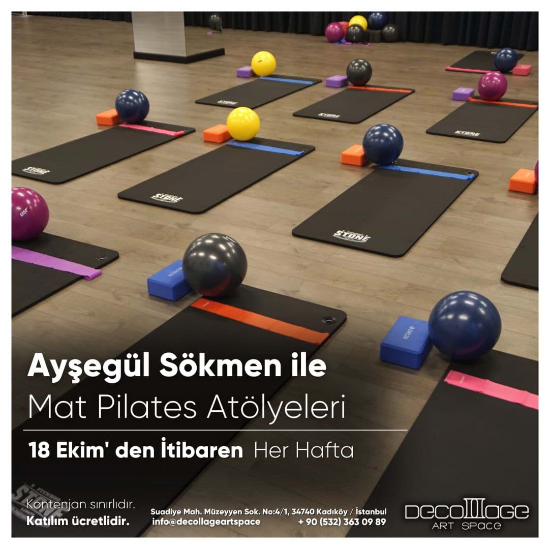 Ayşegül Sökmen ile Mat Pilates Atölyeleri resmi